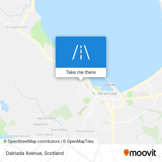 Dalriada Avenue map