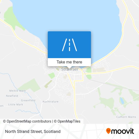 North Strand Street map