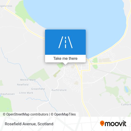 Rosefield Avenue map