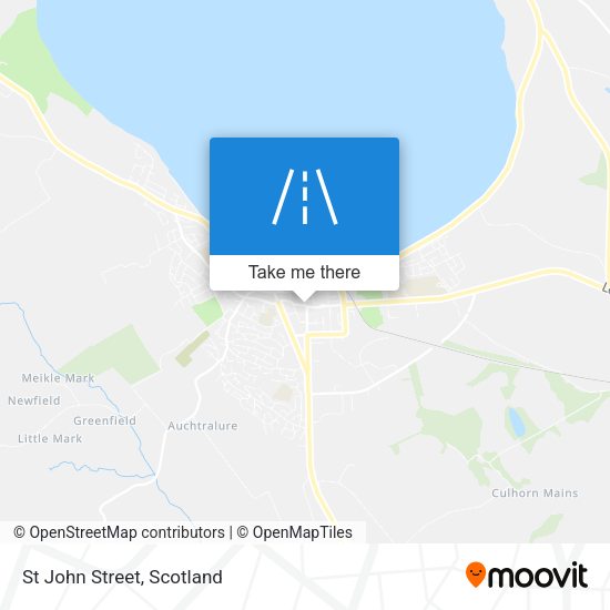 St John Street map