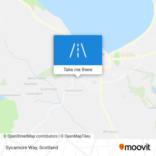 Sycamore Way map