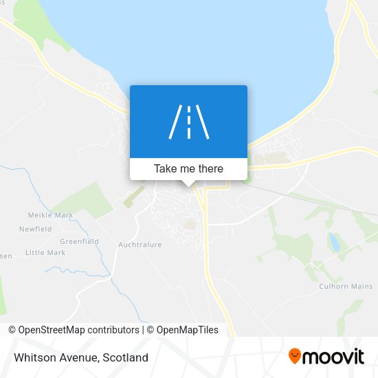 Whitson Avenue map