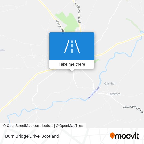 Burn Bridge Drive map