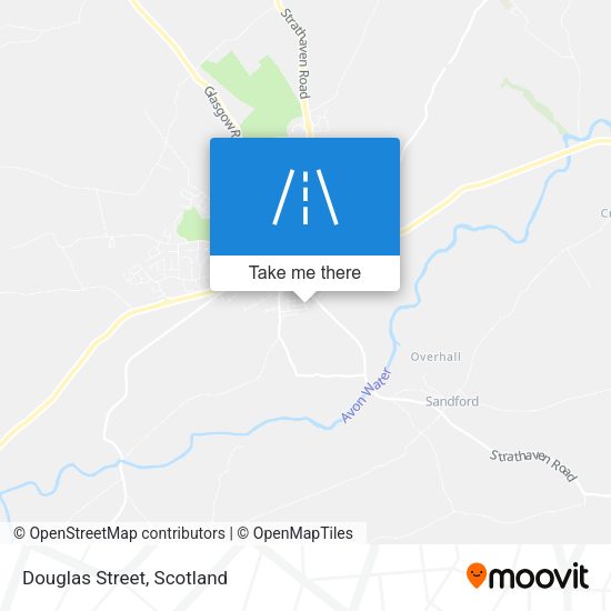 Douglas Street map