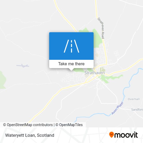 Wateryett Loan map