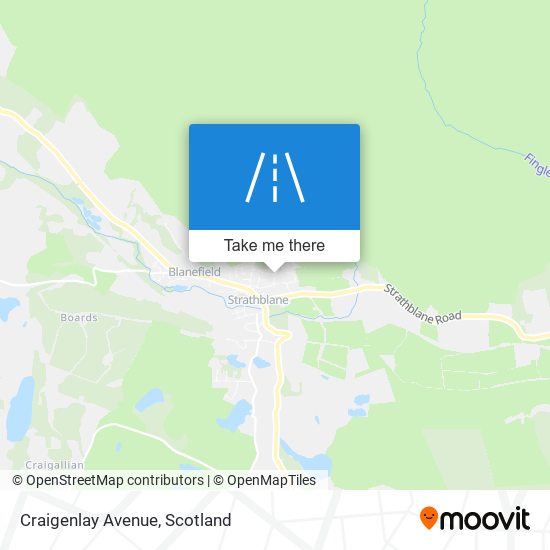 Craigenlay Avenue map