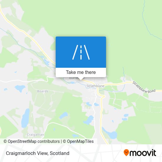 Craigmarloch View map