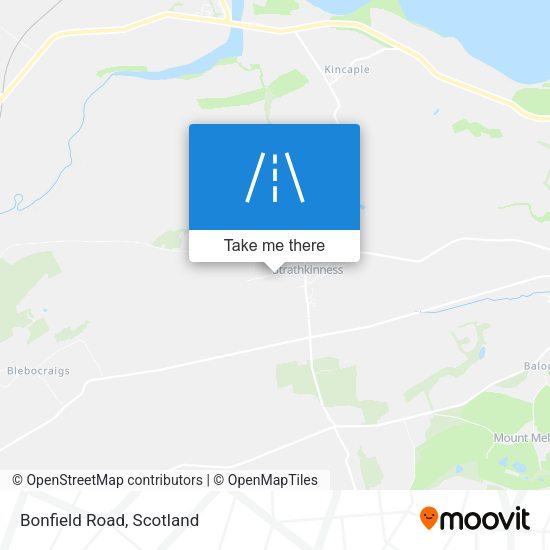 Bonfield Road map