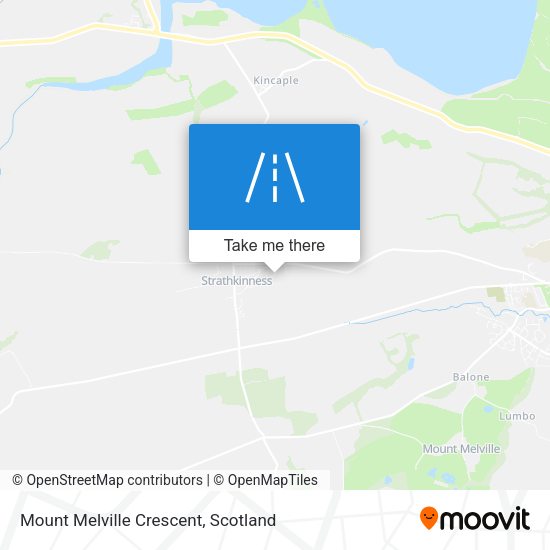 Mount Melville Crescent map