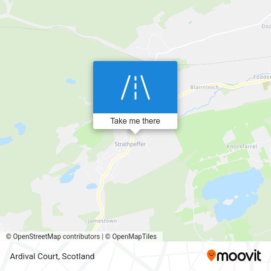 Ardival Court map