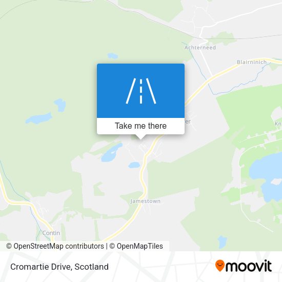 Cromartie Drive map