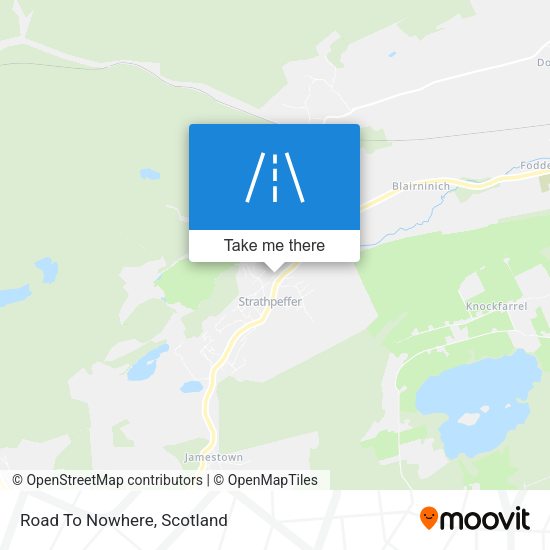 Road To Nowhere map