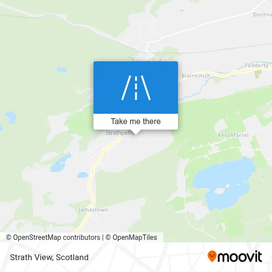 Strath View map