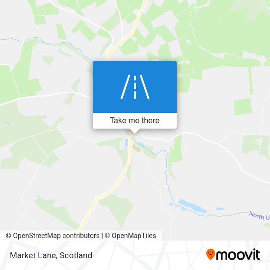 Market Lane map