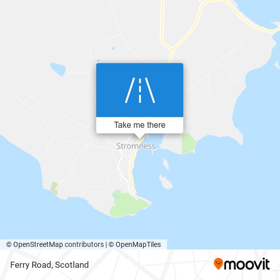 Ferry Road map
