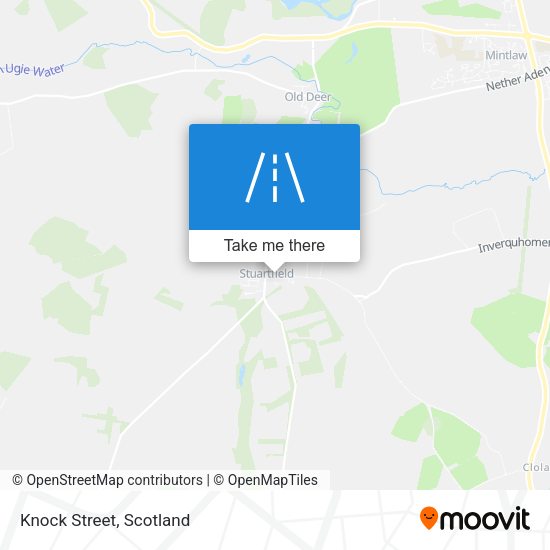 Knock Street map