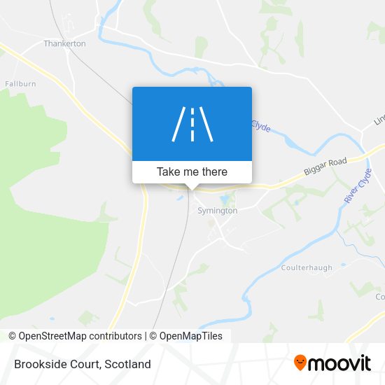 Brookside Court map