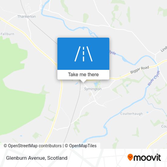 Glenburn Avenue map