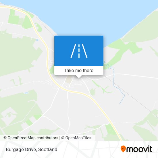 Burgage Drive map