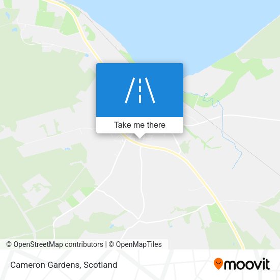 Cameron Gardens map