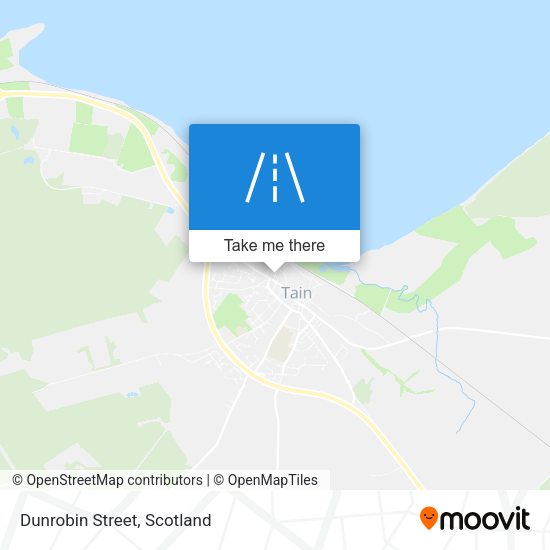 Dunrobin Street map