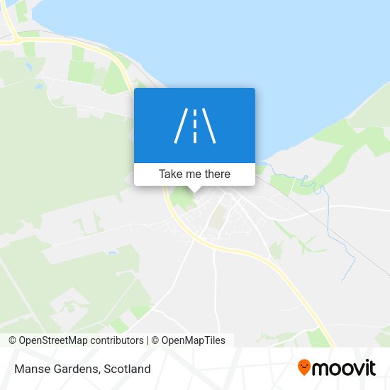 Manse Gardens map