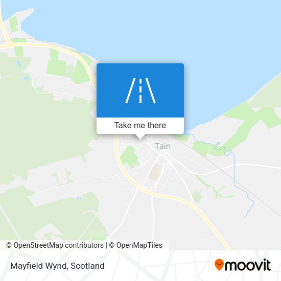 Mayfield Wynd map