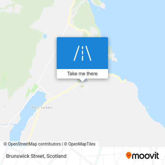 Brunswick Street map