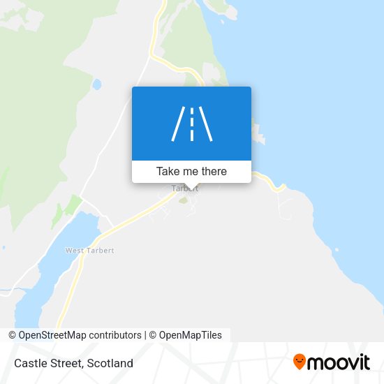 Castle Street map