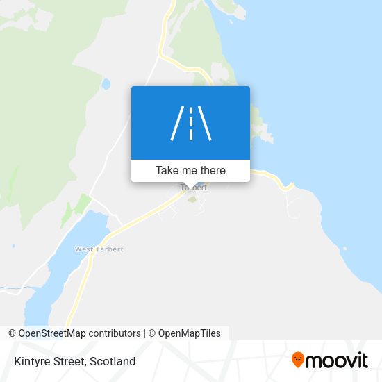 Kintyre Street map