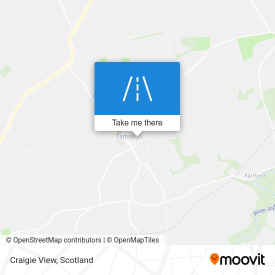 Craigie View map