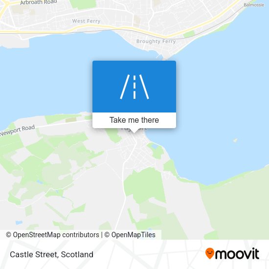Castle Street map