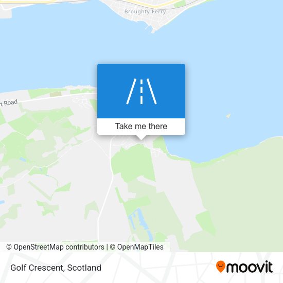 Golf Crescent map