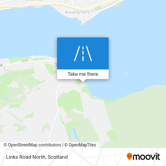 Links Road North map