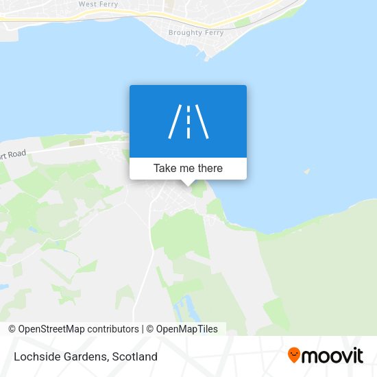 Lochside Gardens map