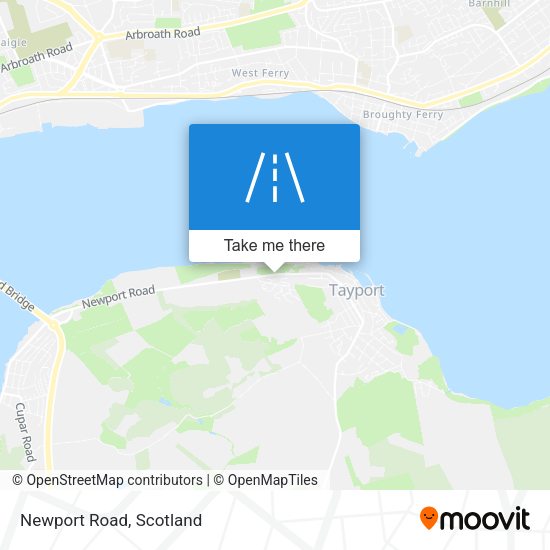Newport Road map