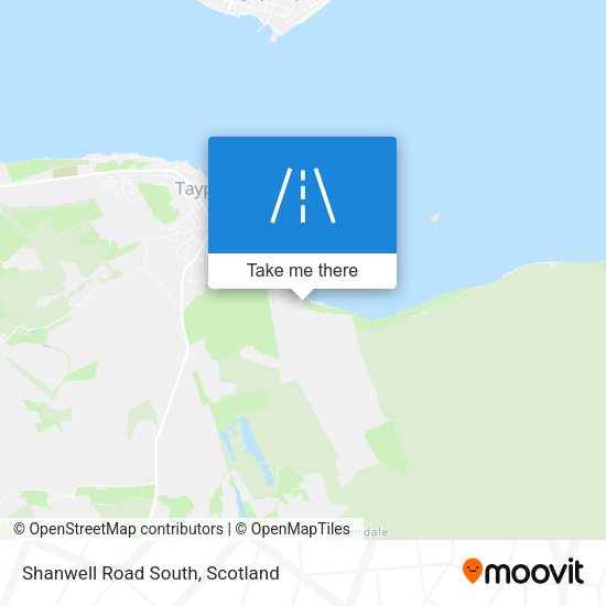 Shanwell Road South map