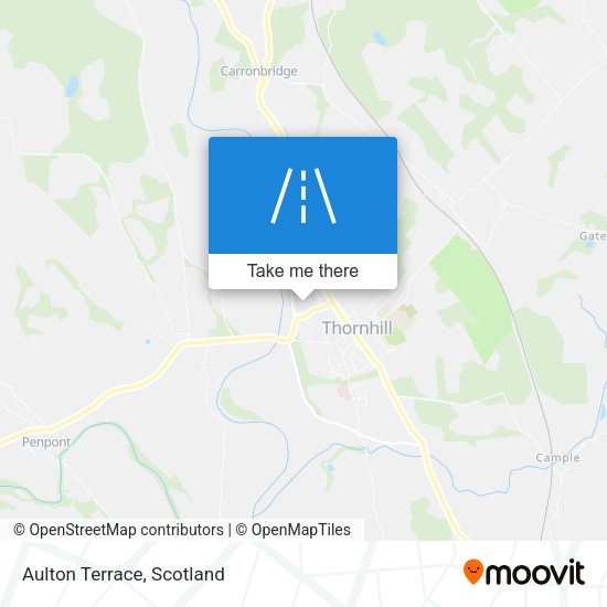 Aulton Terrace map