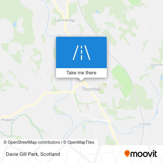 Davie Gill Park map