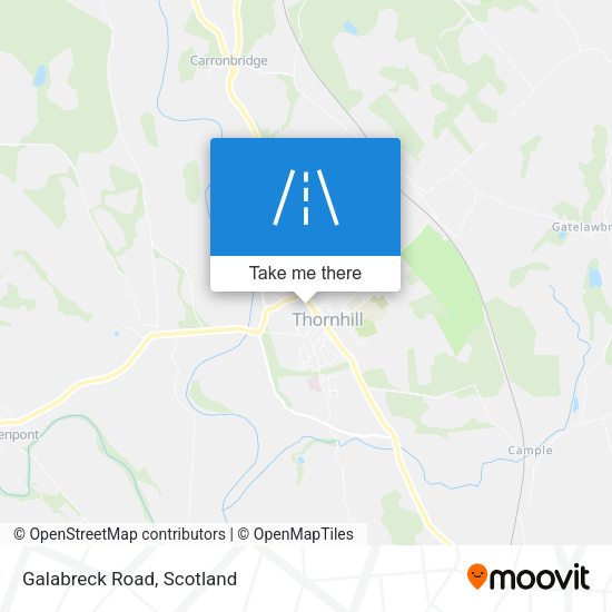 Galabreck Road map