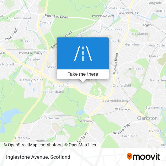 Inglestone Avenue map