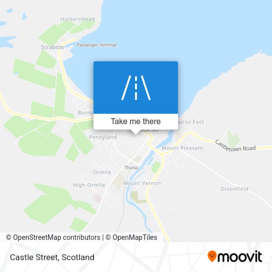 Castle Street map