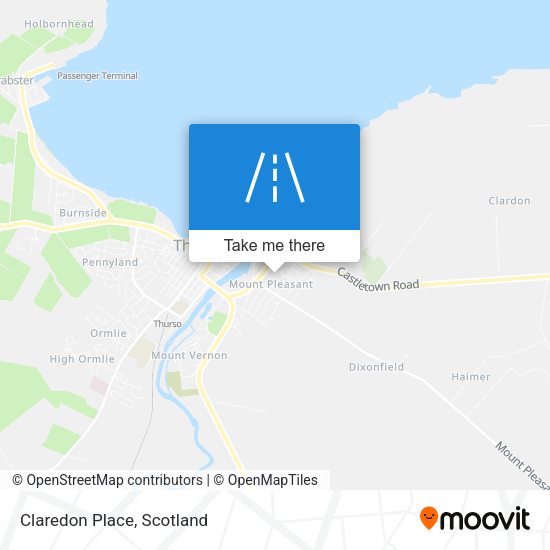 Claredon Place map