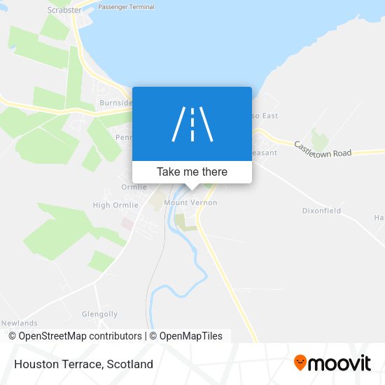 Houston Terrace map