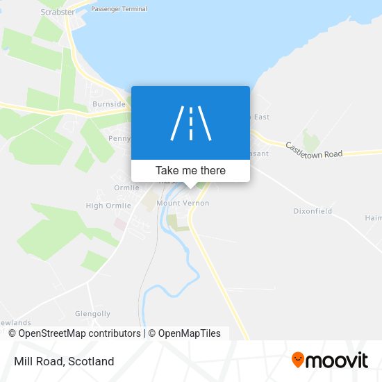 Mill Road map