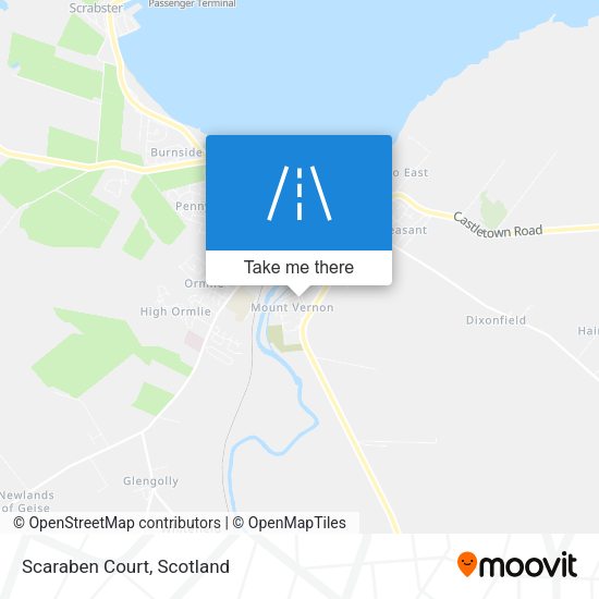 Scaraben Court map