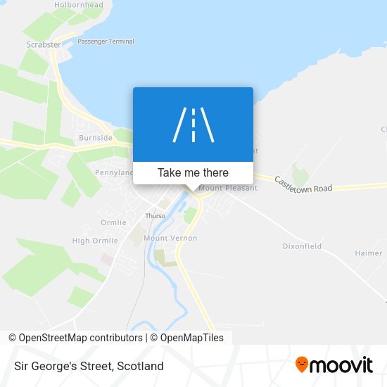 Sir George's Street map