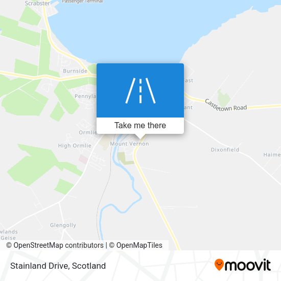 Stainland Drive map