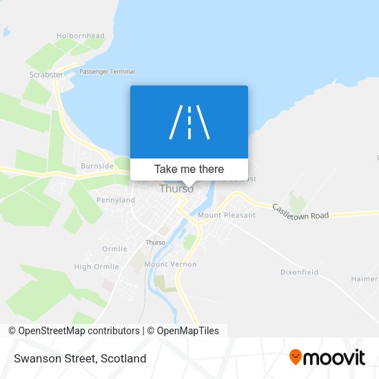 Swanson Street map