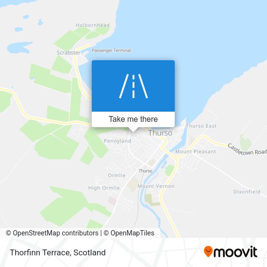 Thorfinn Terrace map